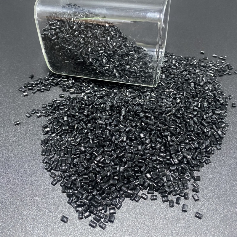Materiale grezzo per fluoro-plastiche personalizzate Piccole pellet in forma di colore nero industriale