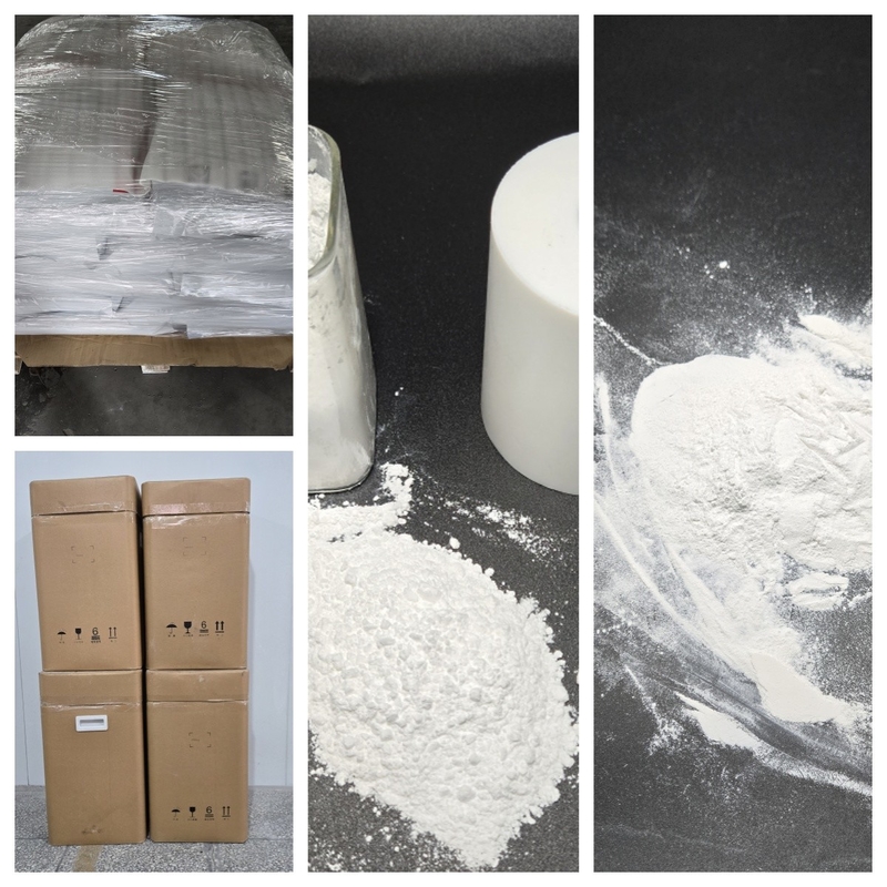 Colore bianco C2H2F2 PVDF polvere insolubile in acqua resistente alla temperatura