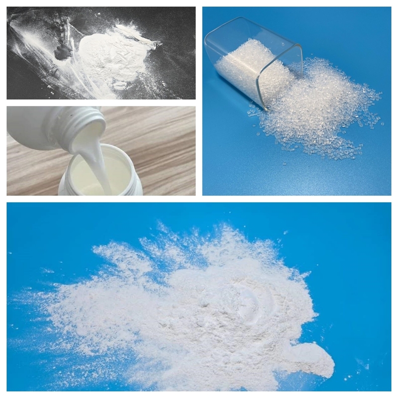 Resina di dispersione PTFE bianca con proprietà antiaderenti superiori e repellenti all'acqua e all'olio