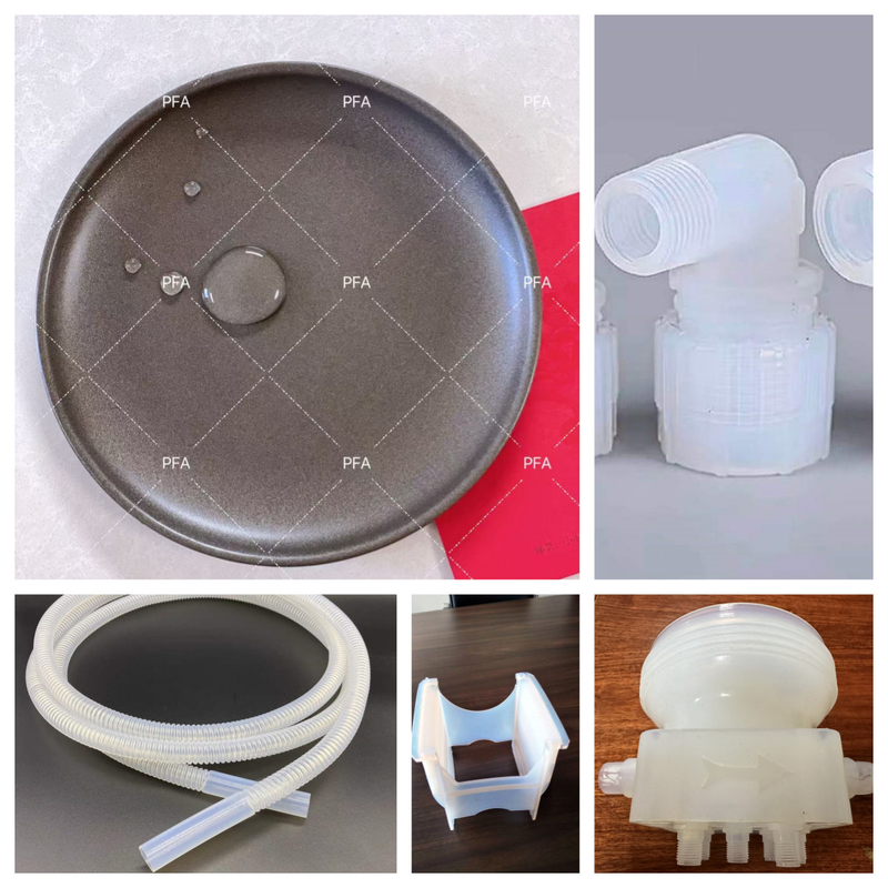 Granuli PFA bianchi Materia prima con conduttività termica 0,24 W/m·K