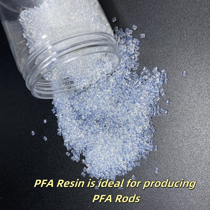 Resina PFA per la produzione di barre PFA in parti meccaniche resistenti all'usura a basso attrito