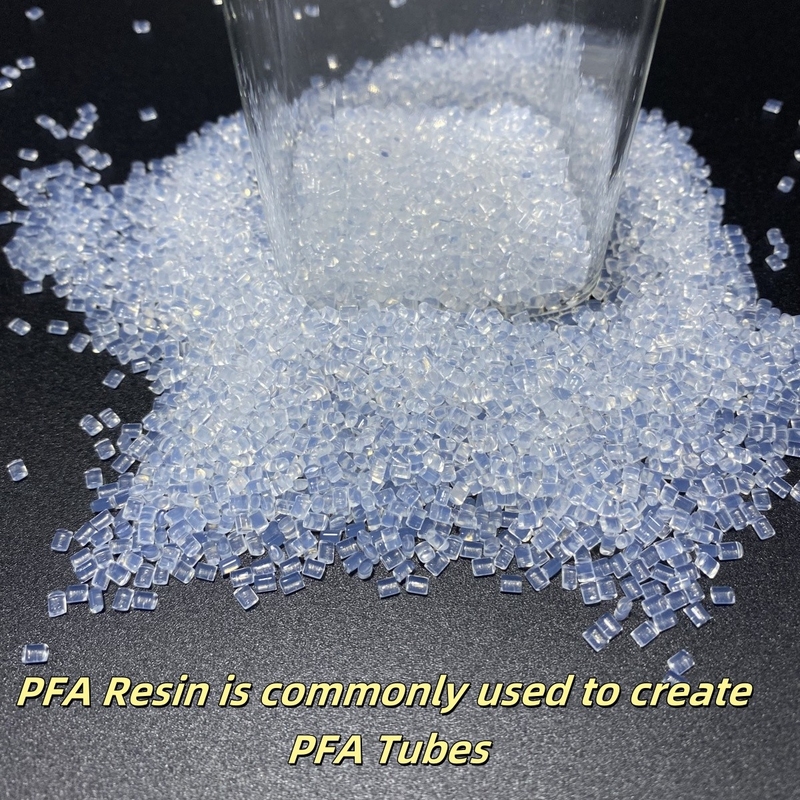 La resina PFA crea tubi PFA perfetti per tubi resistenti alla corrosione nei sistemi di fluidi chimici